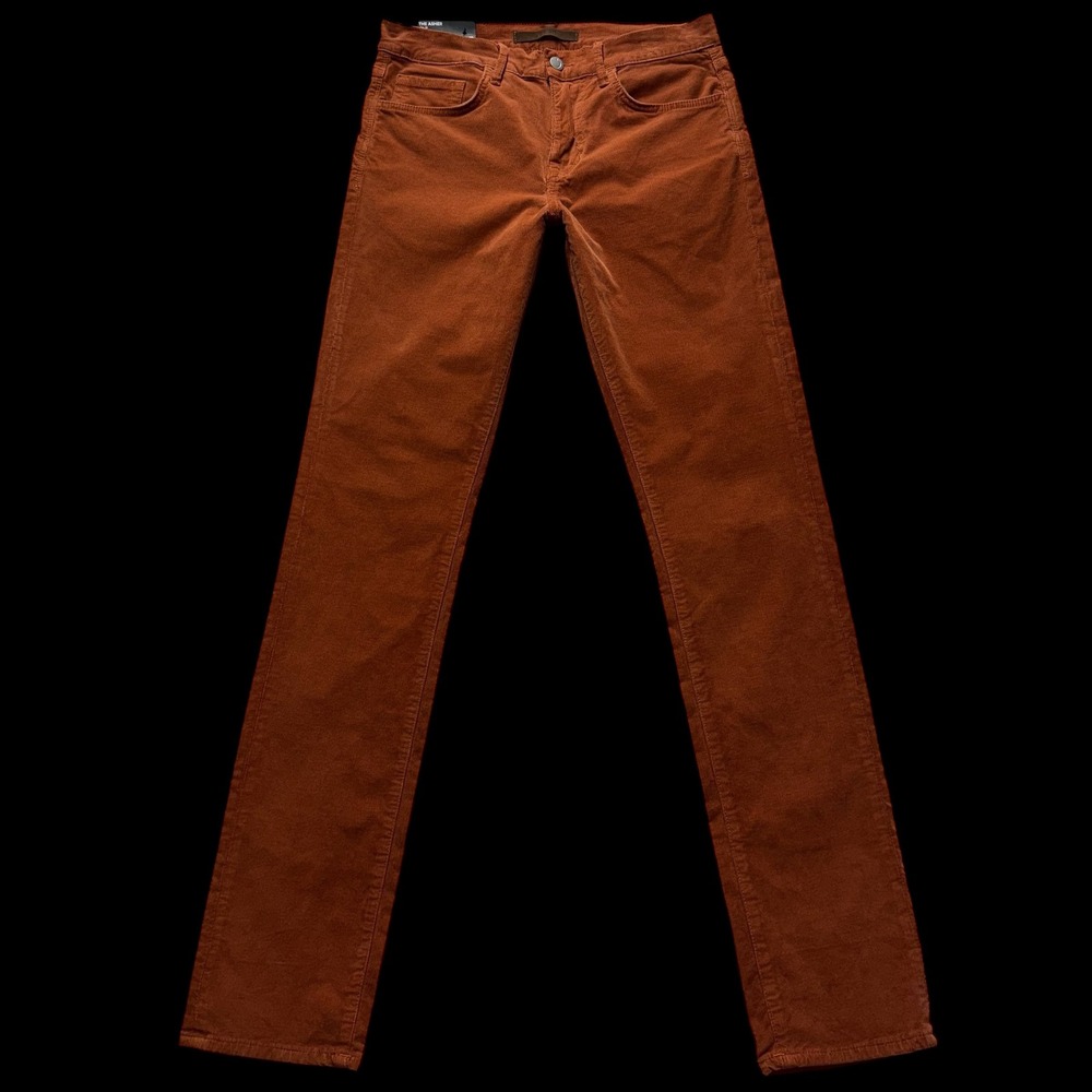 JOES JEANS The‎ Asher Slim Fit Corduroy Kinetic Pants Orange Rust Size 29 #358